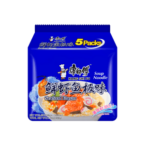 Seafood Noodle Soup - Instant Noodles, 5 Packs* 3.45oz
