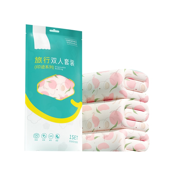 Time For A One-Time Peach Fragrance Peach, Please Feel Happy. 【 4-Piece Set Enlarged 】