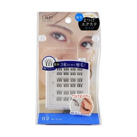False Eyelashes Quick Extension 02 Rich