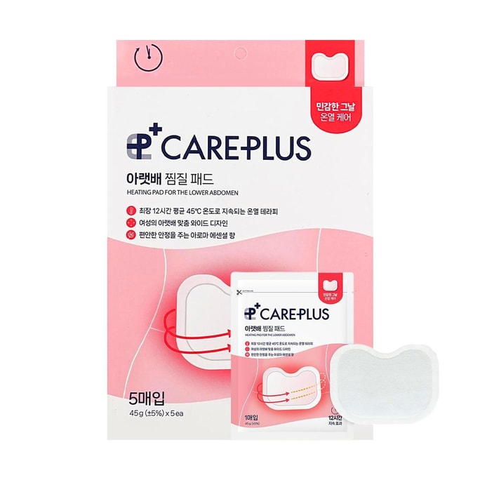 케어플러스 하복부용 히팅패드 5개입