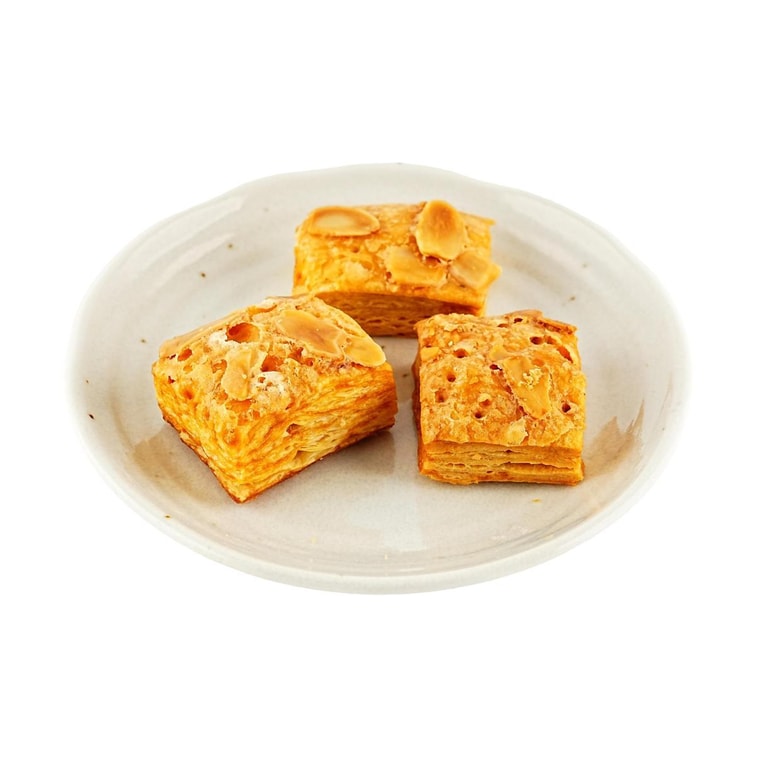 Napoleon Cubes with Buffalo Milk,Baked Dessert, 12.7 oz【Breakfast and Afternoon Tea Snacks】 5