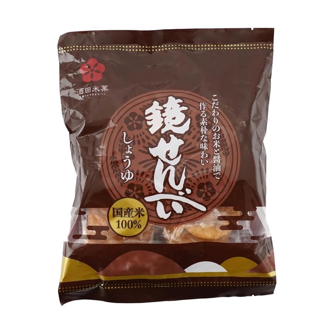 日本酒田米果 醬油米餅 110g