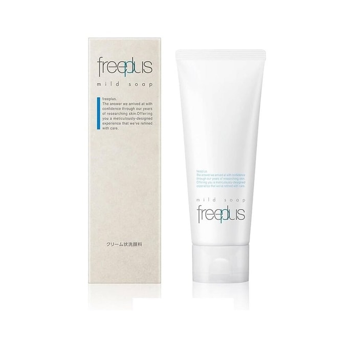 Mild Soap  Face Wash Cleansing Foam Sensitive Skin Care 100g