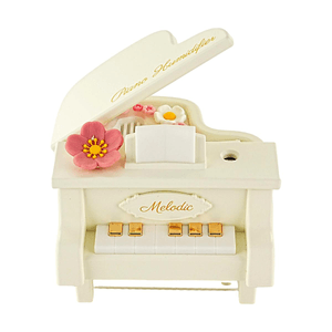 GOLDEN LION 鋼琴加濕器 USB介面 白色 家用桌上型迷你加濕器 13.1×12.8×11.8CM