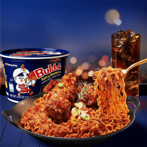 韩国SAMYANG三养 BULDAK火鸡面辣鸡面 甜辣韩式炸鸡味 大碗装 115g【爆火新口味】