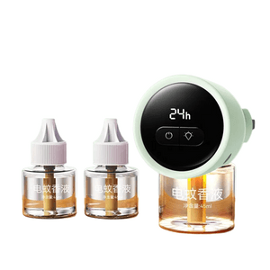 【中国からの直送】Qin Tai Madam 電気蚊よけ液体家庭用プラグイン蚊よけ蚊よけ母子子供用無臭スマート蚊よけ屋内抹茶グリーン