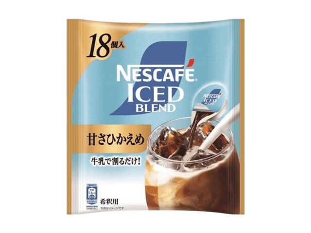 Nescafé Ice Blend Reduced-Sugar Liquid Coffee (18 Capsules) - Yami.com