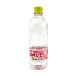ILohas Momo White Peach Flavored Mineral Water, Soft Drink,18 fl oz