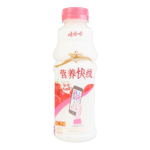 WAHAHA Fruit Flavored Yogurt Beverage Strawberry Flavor 500ml - Yamibuy.com