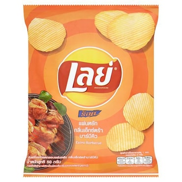【马来西亚直邮】 LAY'S 乐事 香浓烧烤味薯片 50g