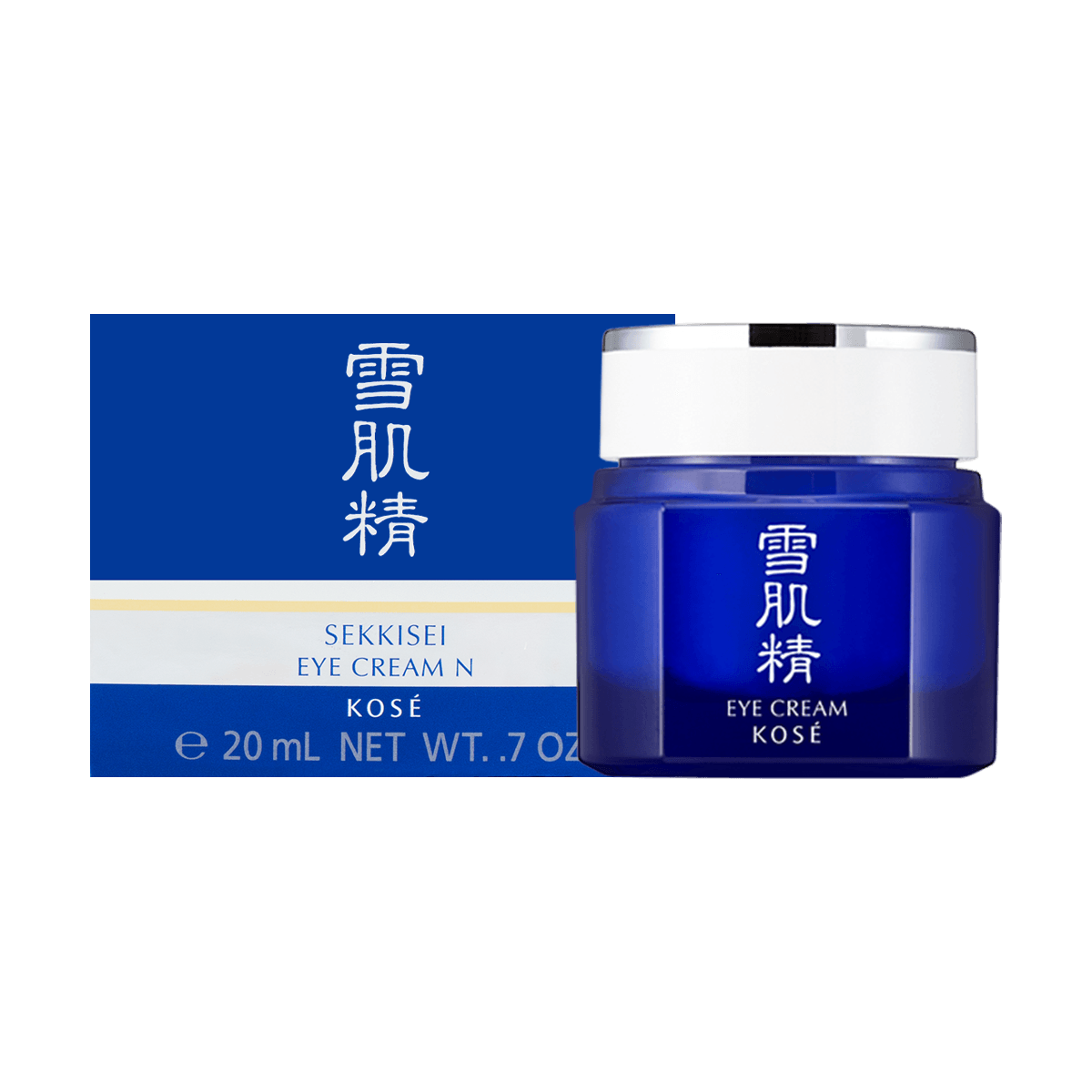 日本kose高丝雪肌精明耀眼霜淡化细纹黑眼圈20ml怎么样