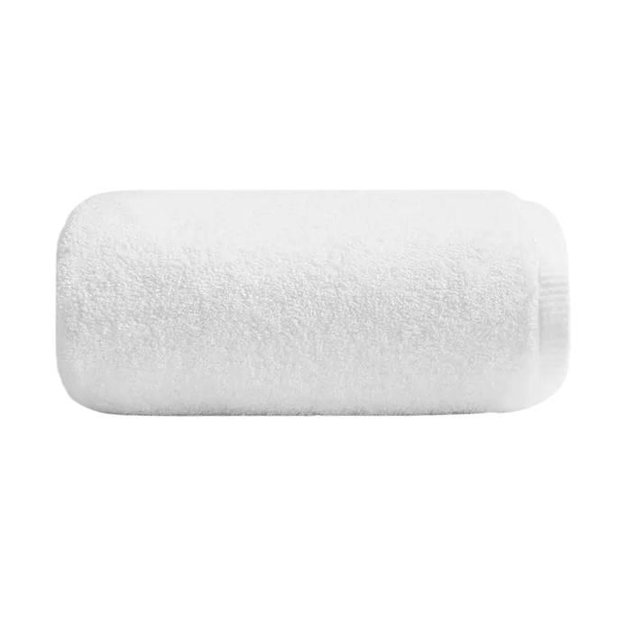 Sanli Bath Towel All Cotton Absorbent Quick Drying Snow White 70×140cm*1 Pack