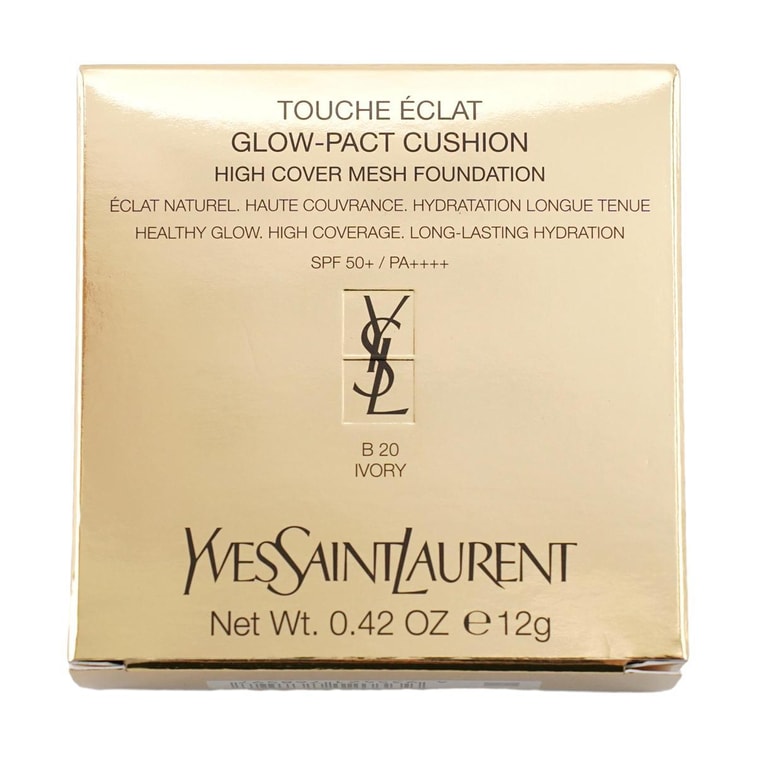 투쉬 에클라 글로우 팩트 쿠션, 고커버리지, 글로잉, 0.42온스 SPF50+·PA++++ B20 아이보리 11