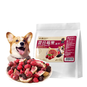 Hippie Dog Snacks, Vegetable Freeze-dried Mixed With Berries 50g