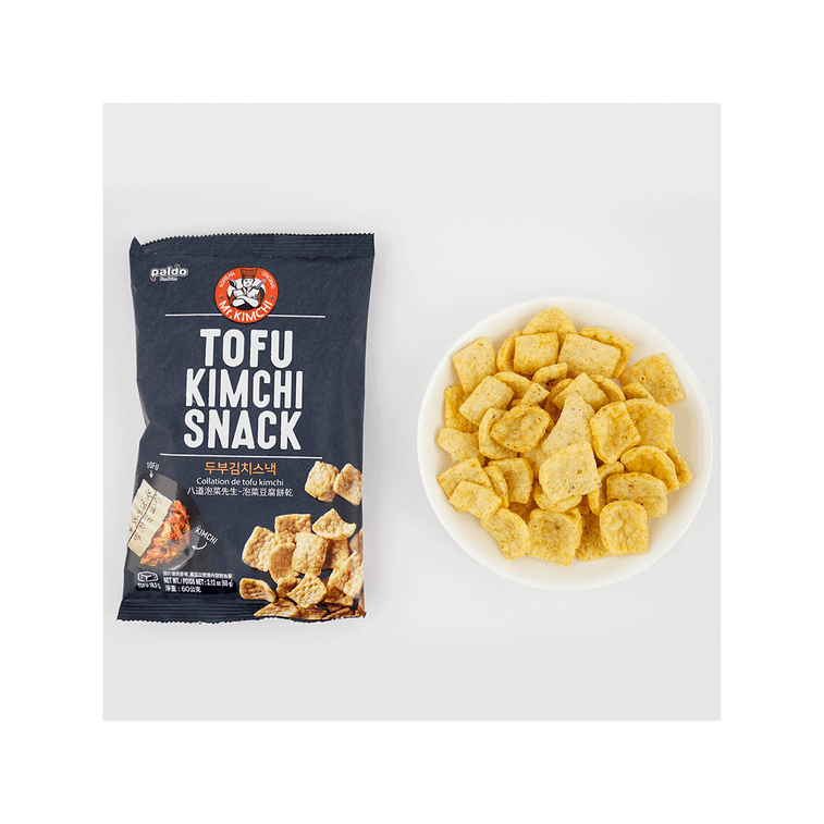 韩国PALDO八道 Mr.Kimchi 香脆锅巴 豆腐辣白菜风味 60g 7