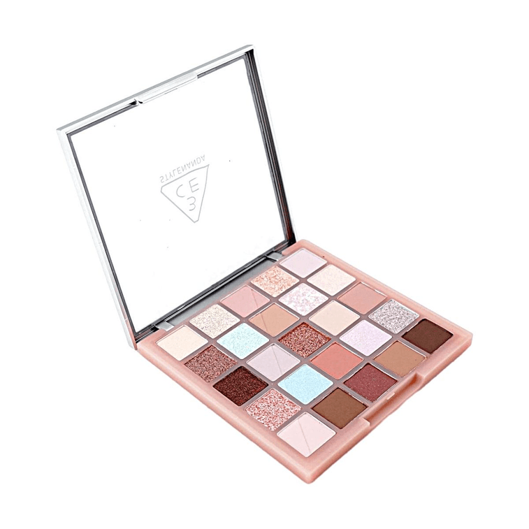 Pro Multi Eye Color Palette, #Mood Shifter, 0.60 oz【25-Shade Complete Collection from Daily Neutrals to Party Glitters】 4