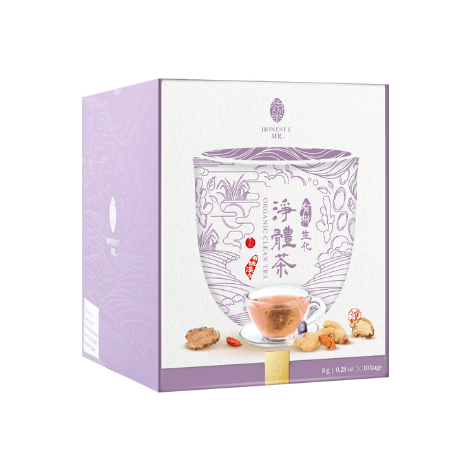 誠實先生 有機生化淨值茶 10包
