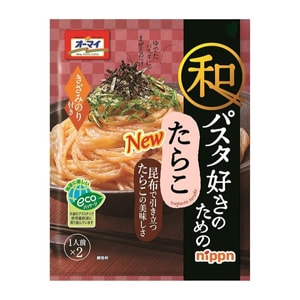 【日本直邮】 日本 NIPPN Oh my 日式鳕鱼子味意面酱 49.2g(1人份x2小袋)