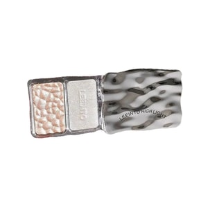  LEE INTO 造梦钻闪双色高光粉 【02水光生姜】9克 【粉质细腻 不显毛孔】【一盘双色 方便携带】【易晕染不飞粉 持久不脱妆】