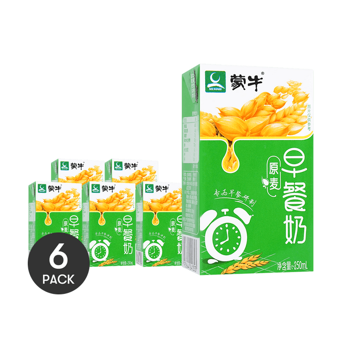 Original Wheat Breakfast Milk 8.45 fl oz*6 packs【Specially Developed for Breakfast】【Original Wheat Flavor】