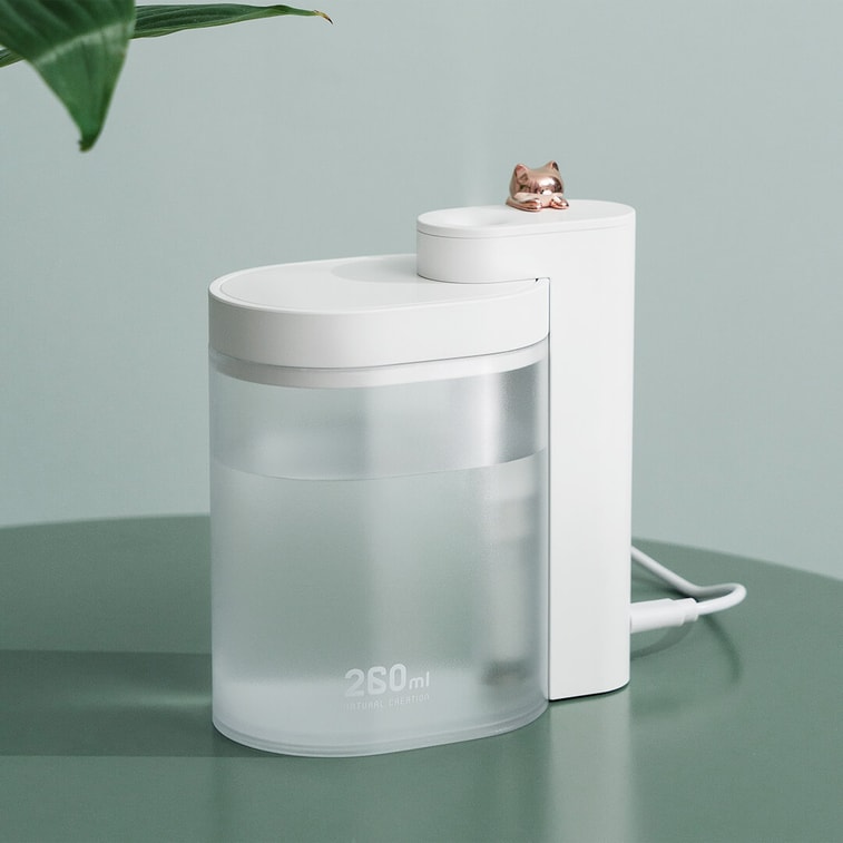 【中國直郵】小米有品向物桌面加濕器 幾何貓 1個/盒 3