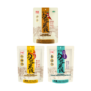 白家 阿宽 勾魂米线大礼包 810g 【四川客家味+蒜蓉小龙虾味+砂锅酸菜鱼味】