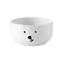 【中国直邮】PEAULEY 可爱白熊陶瓷碗-小碗 1 份