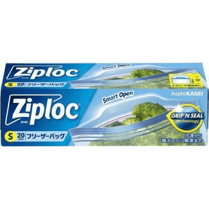 Ziploc Freezer Bag S [Normal type, 20 sheets]