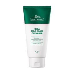 韩国VT CICA老虎 毛孔护理温和泡沫洗面奶 积雪草舒缓 洁净肌肤 300ml大容量