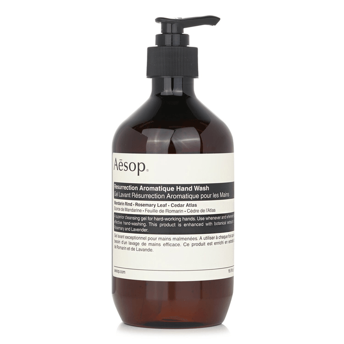 [홍콩에서 직접 우편 발송] Aesop Australia 리바이탈라이징 아로마테라피 핸드 클렌저 500ml/17.99oz