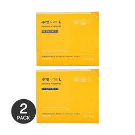 세리번 나이트 슬림 & 수면 보조제, 28정*2 (신진대사 촉진 + 숙면 지원)【가성비】