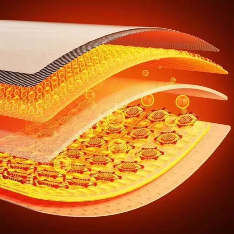 EMS Abdominal Massage Belt for Fat Reduction and Toning - White 3