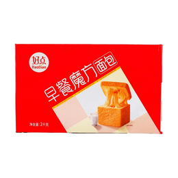 友臣 魔方吐司面包 奶香味 整箱装 2kg【早餐必备】【包含约24枚】