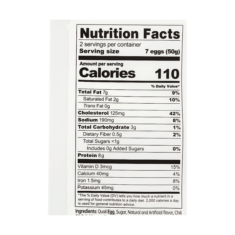 Quail Eggs, Mala Tiger Skin ,Spicy Flavor ,3.5 oz【High-protein】 7