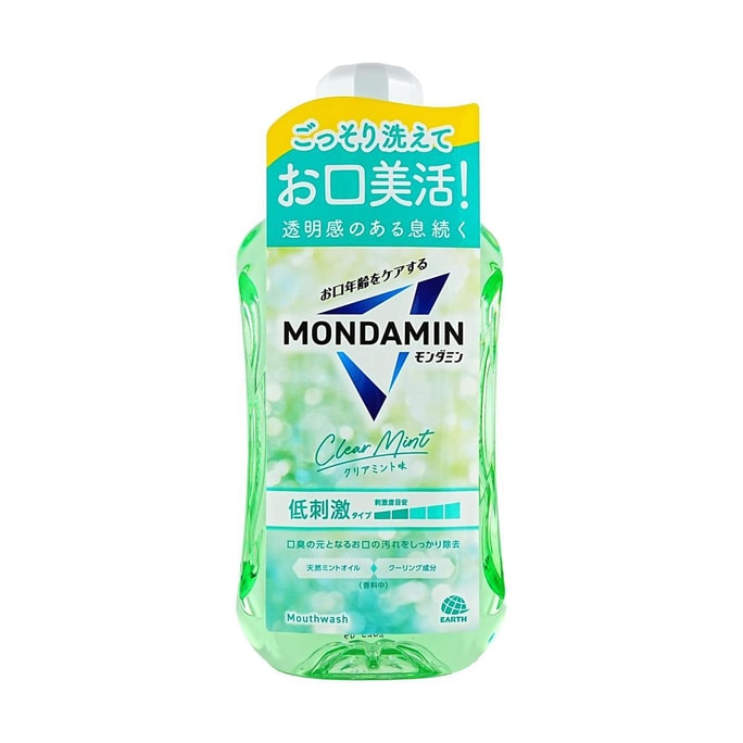 Japan EARTH Mondamin Fresh Mint, 33.81 fl oz