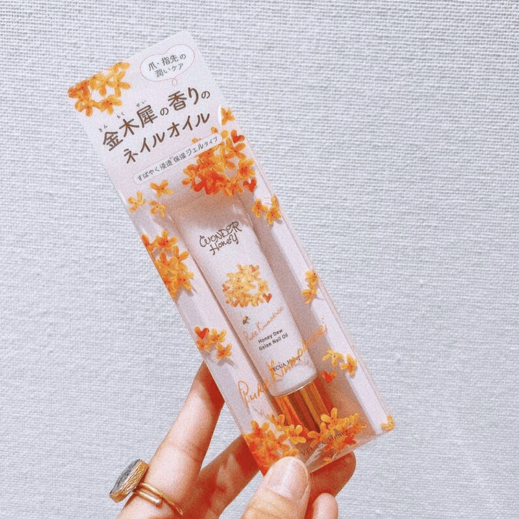【日本直送】日本製＆ハニー アンティハナコ【ギフト】VECUAハニー 限定品 キンモクセイ ナリッシングネイルジェル 10g 3