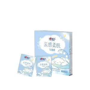 Handkerchief Paper Big Ear Dog Moisturizing Cream Paper Small Pack Portable Napkin 12 Packs *1 Bag