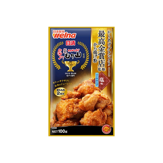 가라아게 프라이드 치킨 믹스 파우더 (소금맛, 3.5온스)