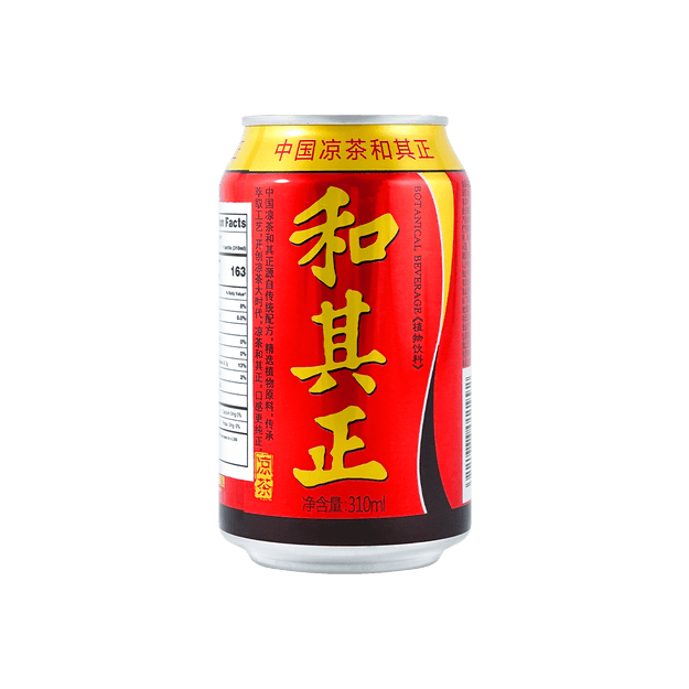 商品详情 和其正 凉茶 310ml image 0