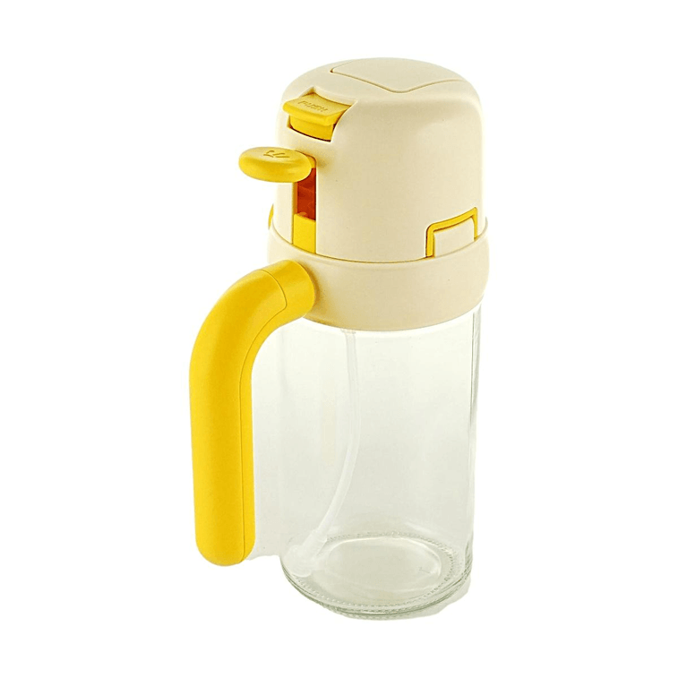 Leak-proof Borosilicate Glass Oil Bottle Spray/Pour 2-in-1 Kitchen Tool 5