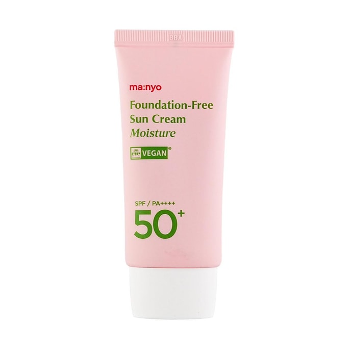 ファンデーションフリー サンクリーム モイスチャー SPF50+ PA++++ 50ml