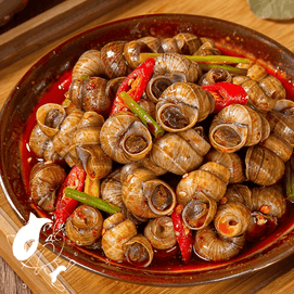 抓鱼的猫 香辣嗦螺+麻辣嗦螺 即食田螺 168g*2包【2口味组合装】【Q弹饱满 香辣入味】【夜宵下酒菜】