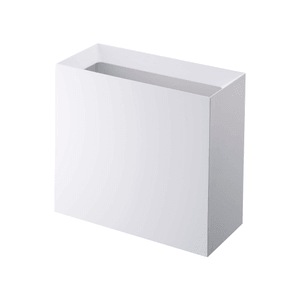 Trash Can - Wide White 1 piece