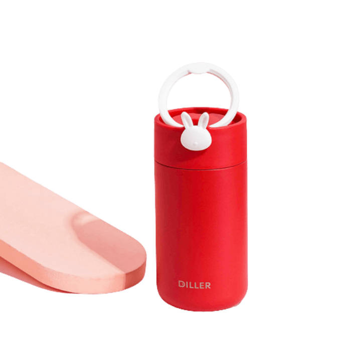 Teacher's Festival Handholding Gift Insulation Cup High Beauty Water Cup Red 350ML