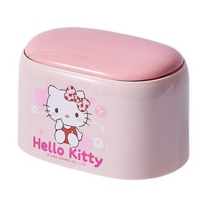 Product: Sanrio Desktop Mini Trash Can, Pink, 7.5x5.1x4.7 in, Cute Tabletop Waste Bin