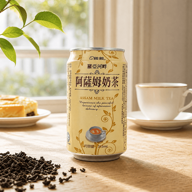 CHINCHIN Assam Milk Tea, 10.65 fl oz【Silky Taiwanese Tea Drink