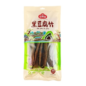 Black Bean Yuba, 7.05 oz 【For Hot Pot, Cold Dishes, And Stir-Frying】