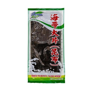 BIGGREEN家鄉風味 海帶大片 昆布乾貨100g 拌菜煲湯火鍋食材