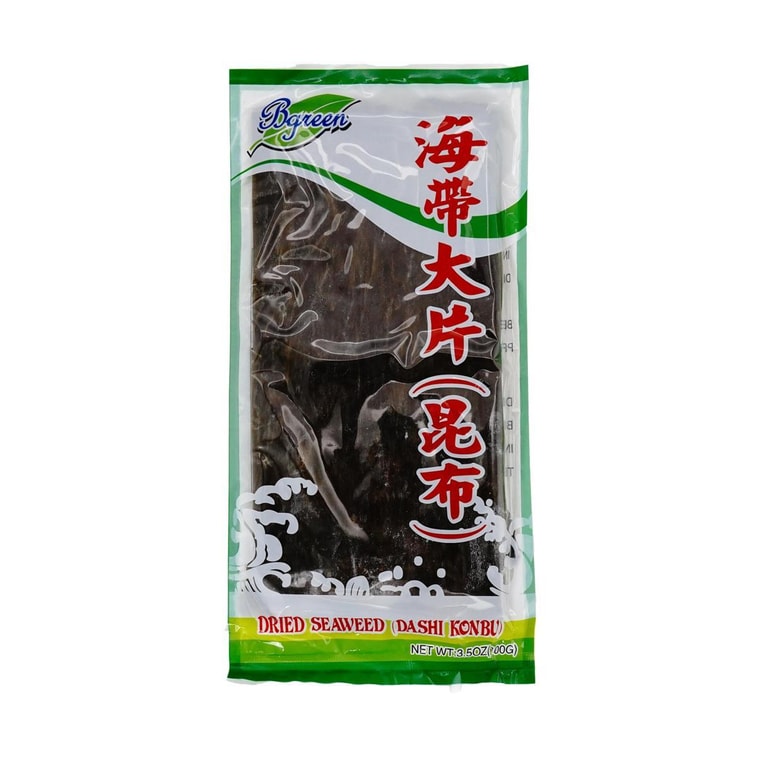 BIGGREEN家乡味 海带大片 昆布干货100g 拌菜煲汤火锅食材 3