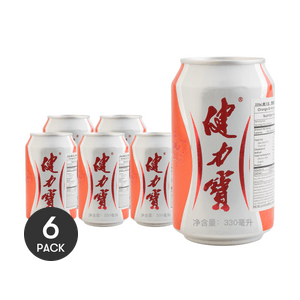 Orange Honey Flavor Sports Drink,Electrolyte Carbonated Soda, 11.15 fl oz *6【6 Packs】